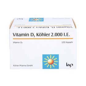 Vitamin D3 Köhler 2000 IE Kapseln