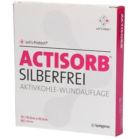 3M™ Actisorb™ Silber Frei ,Verbandgröße: 10,5 x 10,5