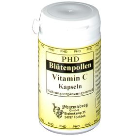 PHD Blütenpollen + Vitamin C Kapseln