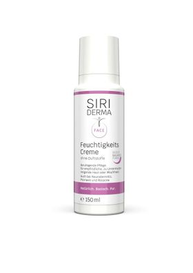 Siriderma Feuchtigkeitscreme ohne Duft-Pflege für empfindliche Mischhaut und bei Rosacea/Couperos