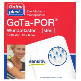 GoTa-POR® Wundpflaster steril 10 x 6 cm