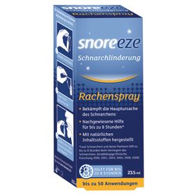 snoreeze Schnarchlinderung  Rachenspray