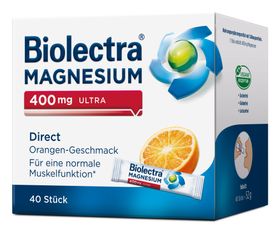 Biolectra® Magnesium ultra Direct 400 mg Orange