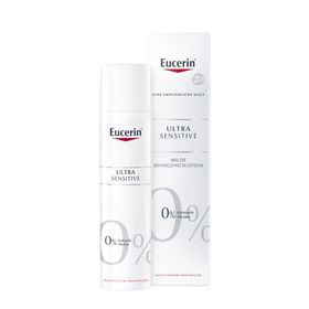 Eucerin UltraSensitive Reinigungslotion – Reduziert Rötungen und beruhigt sehr empfindliche Haut