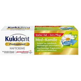 Kukident Professionell Haftcreme Med + Kamille