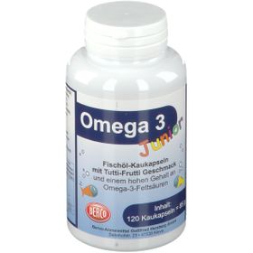 Omega 3 Junior Fischöl-Kaukapseln