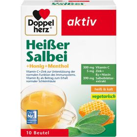 Doppelherz® Heißer Salbei + Honig + Menthol