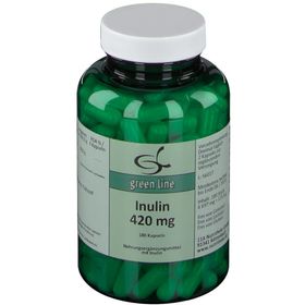 green line NUTRITHEKE Inulin 420 mg