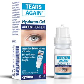 TEARS AGAIN Gel Augentropfen Hyaluron 0,3%