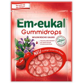 Em-eukal® Gummidrops Wildkirsche Salbei zuckerhaltig