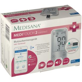 medisana MediTouch 2 Dual Blutzuckermessgerät mmol/L und mg/dL