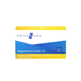 MENSSANA Magnesium-Citrat +D