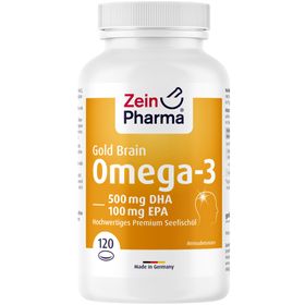 ZeinPharma® Omega 3 Kapseln Gold Brain Edition