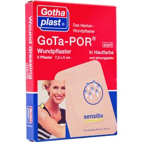 GOTA-POR® Wundpflaster 5 x 7,2 cm steril hautfarben