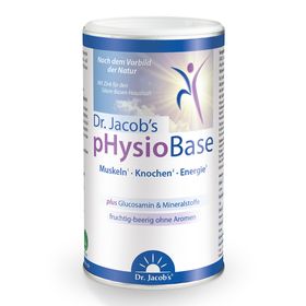 Dr.Jacob's pHysioBase Basen-Citrat-Basenpulver Basische Mineralstoffe Glucosamin