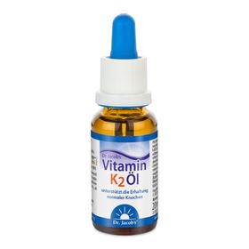 Dr. Jacob's Vitamin K2 Öl Alltrans MK7 640 Tropfen vegan