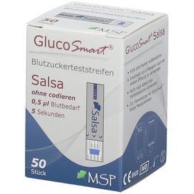 GLUCOSMART Salsa Blutzuckerteststreifen Dose