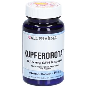 GALL PHARMA KUPFEROROTAT 6,45 mg GPH Kapseln