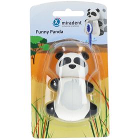 MIRADENT Zahnbürstenhalter Panda