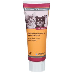 ReConvales® Päppelpaste Lachscreme für Hunde und Katzen