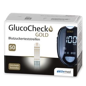 GlucoCheck GOLD Blutzuckerteststreifen