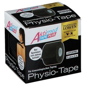 Aktimed® TAPE PLUS 5 cm x 5m schwarz