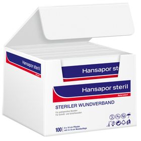 Hansapor steril Wundverband 8 x 10 cm