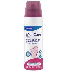 MoliCare Skin Öl-Hautschutzspray, für inkontinenzbelastete Haut, schützt die Haut vor schädlichen Einflüssen