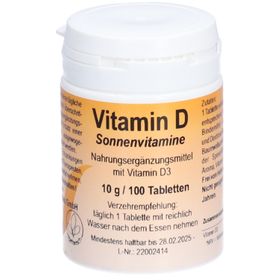 Vitamin D Sonnenvitamine
