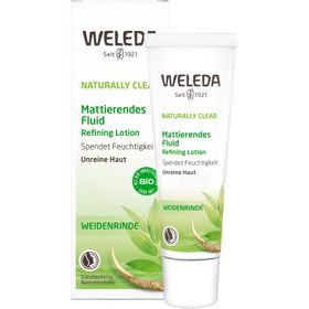 Weleda Naturally Clear Mattierendes Fluid - mattierende, beruhigende Pflege für unreine Haut