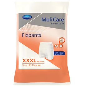 MoliCare Fixpants long leg Gr.3 XL, für einen sicheren Sitz von anatomisch geformten Inkontinenzeinlagen und Inkontinenzvorlagen