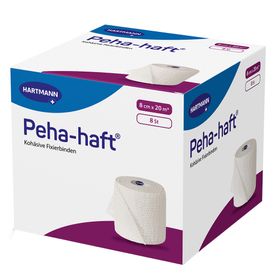 Hartmann Peha-haft Fixierbinden 20 m x 8 cm, lose (8 Rl.)