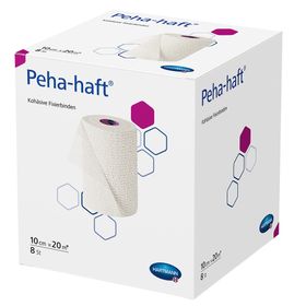 Hartmann Peha-haft Fixierbinden 20 m x 10 cm, lose (8 Rl.)