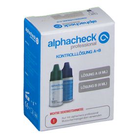 alphacheck professional Kontrolllösung A + B