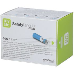 mylife SafetyLancets Comfort Sicherheitsnadeln 30G 1,2 mm