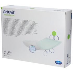 Zetuvit® Plus Silicone steril 20 x 25 cm