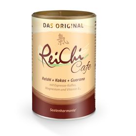 ReiChi Cafe Reishi-Pilz Espresso-Kaffee Kokos Guarana Ginseng vegan