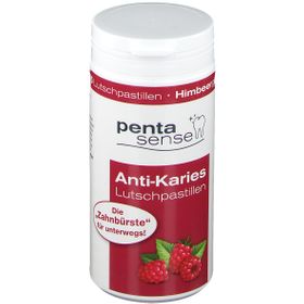 penta sense Anti-Karies Lutschpastillen Himbeere