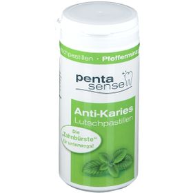 penta sense Anti-Karies Lutschpastillen Pfefferminz