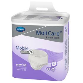 MoliCare Premium Mobile 8 Tropfen Gr. M, dünne Einweghose, diskreter und zuverlässiger Schutz bei schwerer Harninkontinenz