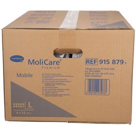 MoliCare Premium Mobile 10 Tropfen Gr. L ist eine Einweghose, bei der Einlage und Höschen in einem Produkt vereint sind