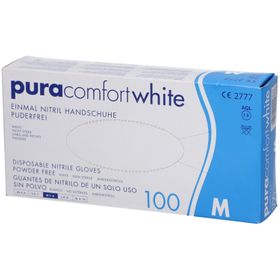 AMPri Pura Comfort Nitrilhandschuhe weiß Gr.M