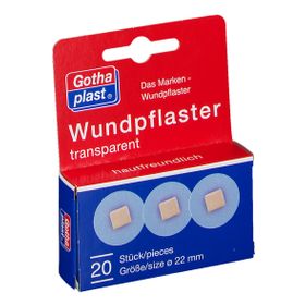 Gothaplast® Wundpflaster 22 mm transparent