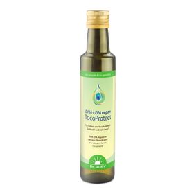 Dr. Jacob's DHA + EPA vegan TocoProtect Algenöl Olivenöl Omega-3-Fettsäuren