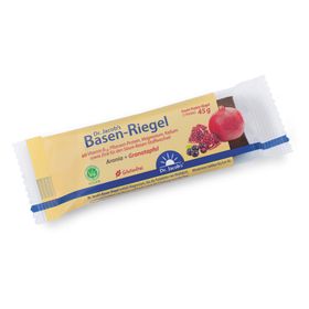 Dr. Jacob's Basen-Riegel Granatapfel Dattel Frucht Protein Vitamin B12 vegan