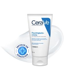 CeraVe Feuchtigkeitscreme: Reichhaltige Körpercreme für trockene bis sehr trockene Haut für Gesicht und Körper