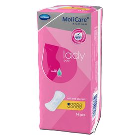 MoliCare Premium lady pad 1 Tropfen, Inkontinenzeinlage für Frauen bei Blasenschwäche, Aloe Vera