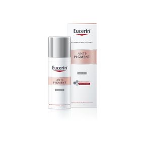 Eucerin® Anti-Pigment Nachtpflege Creme – Gegen Pigmentflecken + Zusatzbeigabe: Eucerin DermatoCLEAN Mizellen-Reinigungsfluid 100ml