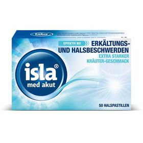 isla med akut Halspastillen bei Halsschmerzen und Erkältung