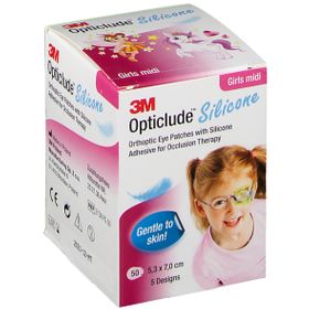 Opticlude 3M Silicone Girls midi 5,3 x 7 cm